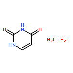 1H-PYRIMIDINE-2,4-DIONE;DIHYDRATE