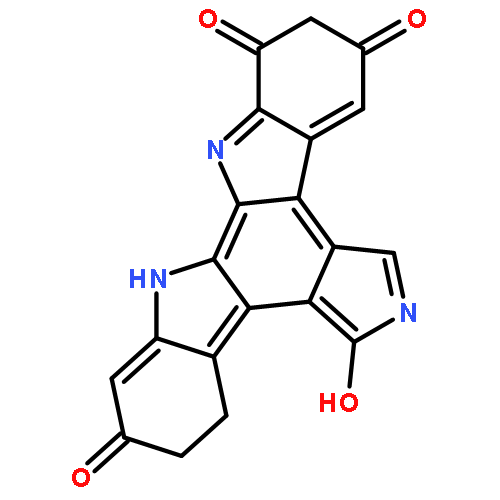 7-hydroxy-8,12-dihydro-1H-indolo[2,3-a]pyrrolo[3,4-c]carbazole-1,3,10(2H,9H)-trione