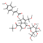 (E)-6-O-(p-coumaroyl)scandoside methyl ester