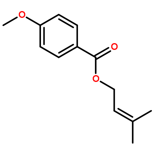 Benzoic acid, 4-methoxy-, 3-methyl-2-butenyl ester