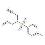 Benzenesulfonamide, 4-methyl-N-2-propenyl-N-2-propynyl-