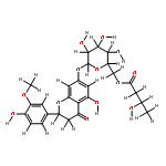 3,4-dihydro-5-hydroxy-2-(4-hydroxy-3-methoxyphenyl)-4-oxo-2H-chromen-7-yl 6-O-(3-hydroxybutanoyl)-beta-D-glucopyranoside