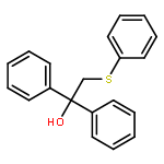 Benzenemethanol, a-phenyl-a-[(phenylthio)methyl]-