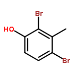 Phenol, 2,4-dibromo-3-methyl-