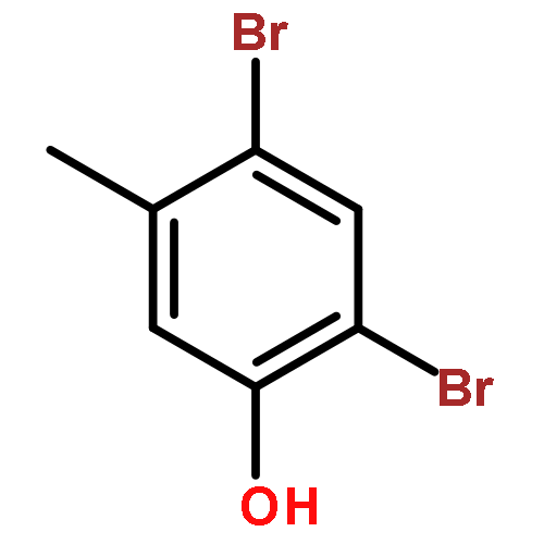 Phenol, 2,4-dibromo-5-methyl-