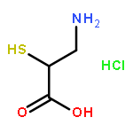 Propanoic acid, 3-amino-2-mercapto-, hydrochloride