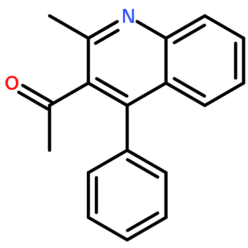 Ethanone, 1-(2-methyl-4-phenyl-3-quinolinyl)-