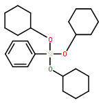 Silane, tris(cyclohexyloxy)phenyl-