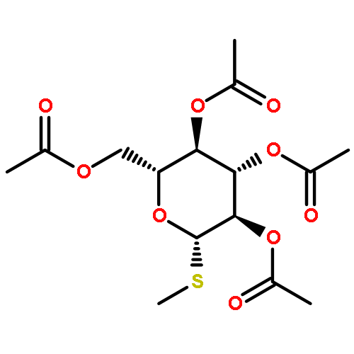 b-D-Glucopyranoside, methyl1-thio-, 2,3,4,6-tetraacetate