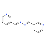 3-Pyridinecarboxaldehyde,2-(3-pyridinylmethylene)hydrazone