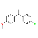 Benzene, 1-[1-(4-chlorophenyl)ethenyl]-4-methoxy-