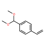 Benzene, 1-(dimethoxymethyl)-4-ethenyl-