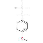 Disilane, 1-chloro-2-(4-methoxyphenyl)-1,1,2,2-tetramethyl-