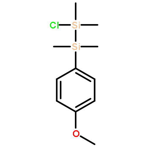 Disilane, 1-chloro-2-(4-methoxyphenyl)-1,1,2,2-tetramethyl-