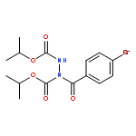 diisopropyl 1-(4-bromobenzoyl)hydrazine-1,2-dicarboxylate