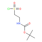 TERT-BUTYL N-(2-CHLOROSULFONYLETHYL)CARBAMATE