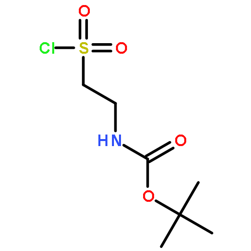 TERT-BUTYL N-(2-CHLOROSULFONYLETHYL)CARBAMATE