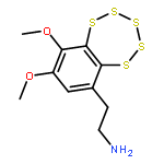 2-(6,7-dimethoxy-1,2,3,4,5-benzopentathiepin-9-yl)ethanamine