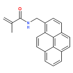 2-Propenamide, 2-methyl-N-(1-pyrenylmethyl)-