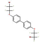 1-(2-BROMO-1,1,2,2-TETRAFLUOROETHOXY)-4-[4-(2-BROMO-1,1,2,2-TETRAFLUOROETHOXY)PHENYL]BENZENE