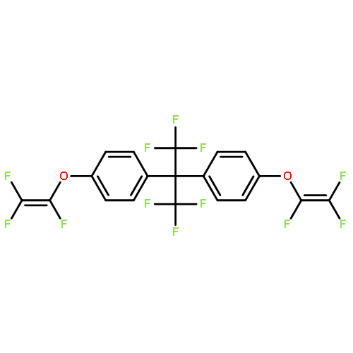 1-[1,1,1,3,3,3-hexafluoro-2-[4-(1,2,2-trifluoroethenoxy)phenyl]propan-2-yl]-4-(1,2,2-trifluoroethenoxy)benzene