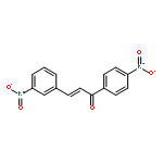 2-Propen-1-one, 3-(3-nitrophenyl)-1-(4-nitrophenyl)-, (2E)-