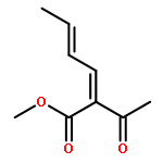 METHYL 2-ACETYLHEXA-2,4-DIENOATE