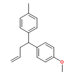 Benzene, 1-methoxy-4-[1-(4-methylphenyl)-3-butenyl]-