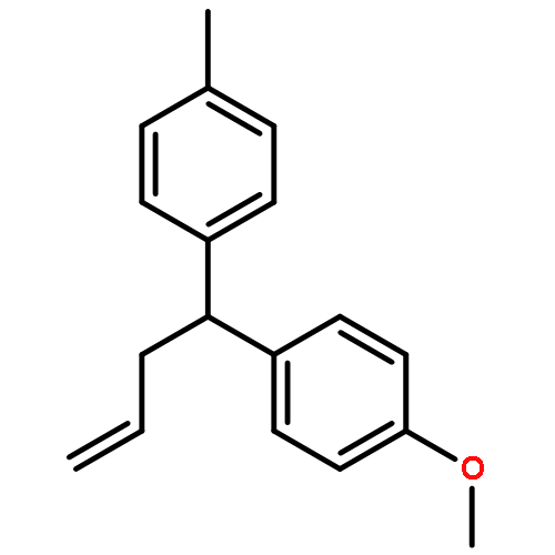 Benzene, 1-methoxy-4-[1-(4-methylphenyl)-3-butenyl]-