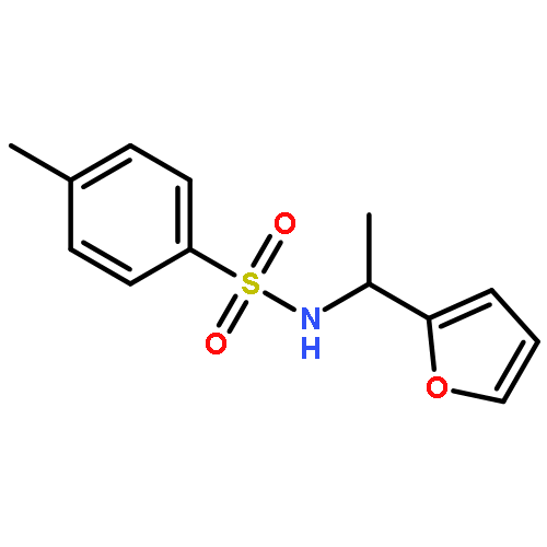 Benzenesulfonamide, N-[1-(2-furanyl)ethyl]-4-methyl-