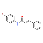 (E)-N-(4-Bromophenyl)-3-phenyl-2-propenamide