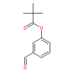 Propanoic acid, 2,2-dimethyl-, 3-formylphenyl ester