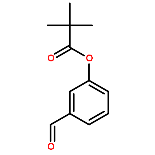 Propanoic acid, 2,2-dimethyl-, 3-formylphenyl ester