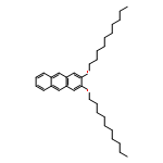 Anthracene, 2,3-bis(decyloxy)-