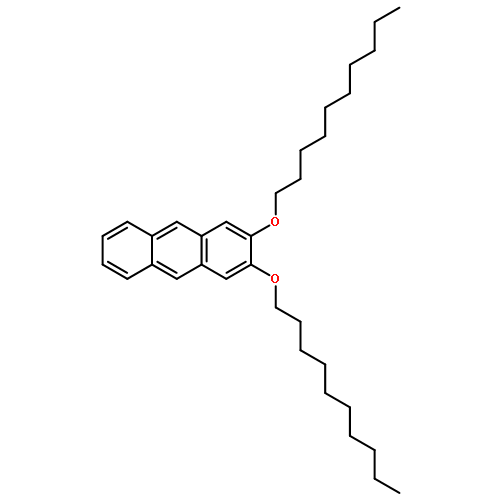 Anthracene, 2,3-bis(decyloxy)-