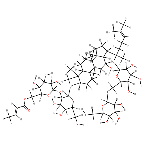 (20S)-3-O-{beta-D-6-O-[(E)-but-2-enoyl]glucopyranosyl-(1->2)-beta-D-glucopyranosyl}-20-O-[beta-D-glucopyranosyl-(1->6)-beta-D-glucopyranosyl]protopanaxadiol