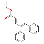 2,4-Pentadienoic acid, 4,5-diphenyl-, ethyl ester, (2E,4Z)-