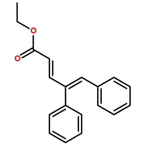 2,4-Pentadienoic acid, 4,5-diphenyl-, ethyl ester, (2E,4Z)-