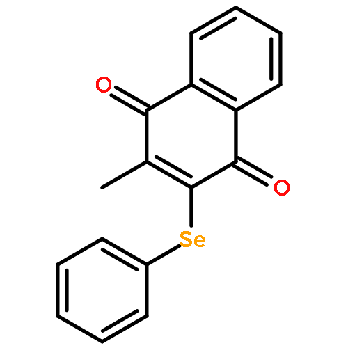 1,4-Naphthalenedione, 2-methyl-3-(phenylseleno)-