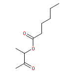 Hexanoic acid, 1-methyl-2-oxopropyl ester