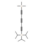 Silane, trimethyl[6-[tris(1-methylethyl)silyl]-1,3,5-hexatriynyl]-