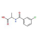 L-Alanine, N-(3-chlorobenzoyl)-