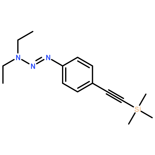 1-Triazene, 3,3-diethyl-1-[4-[(trimethylsilyl)ethynyl]phenyl]-