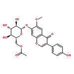 6''-o-acetylglycitin