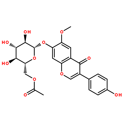 6''-o-acetylglycitin