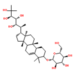 b-D-Glucopyranoside, (3b,9b,10a,22S,23R,24R)-22,23,24,25-tetrahydroxy-9-methyl-19-norlanost-5-en-3-yl