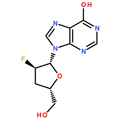 Inosine, 2',3'-dideoxy-2'-fluoro-