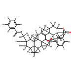 (3alpha,5alpha,8alpha,14beta,20alpha)-5,8-epidioxy-13-methyl-26-noroleana-6,9(11)-diene-3,29-diol 3,29-dibenzoate