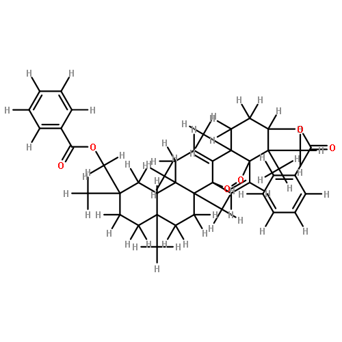 (3alpha,5alpha,8alpha,14beta,20alpha)-5,8-epidioxy-13-methyl-26-noroleana-6,9(11)-diene-3,29-diol 3,29-dibenzoate