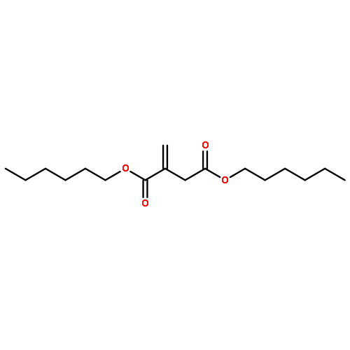 dihexyl 2-methylidenebutanedioate